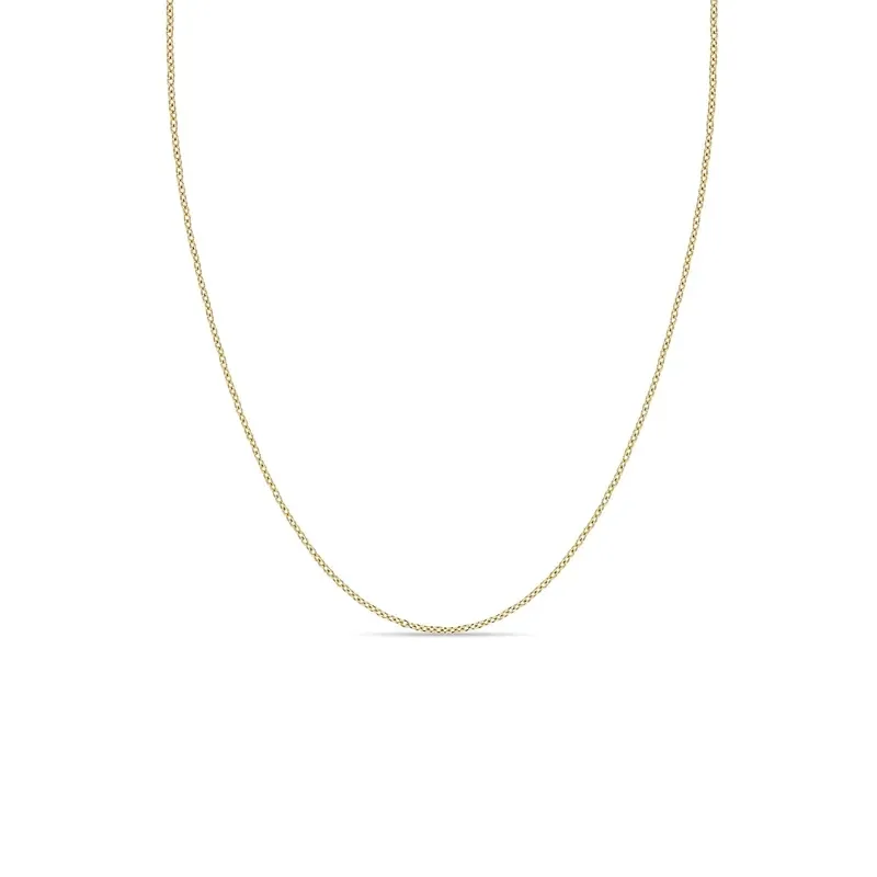 Necklace- 18"Cable Chain 14k