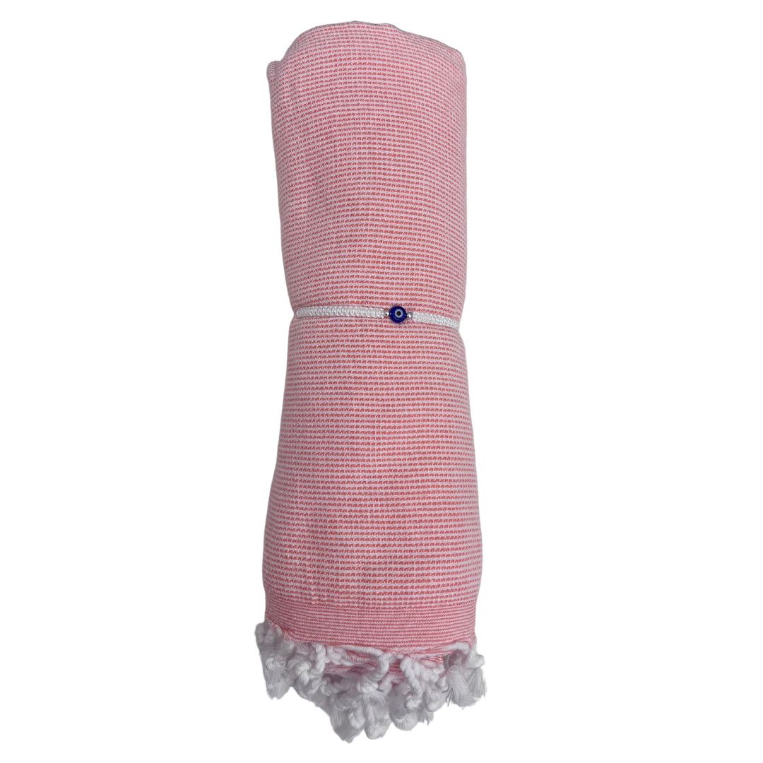 Turkish T Hammam-, Color: Coral