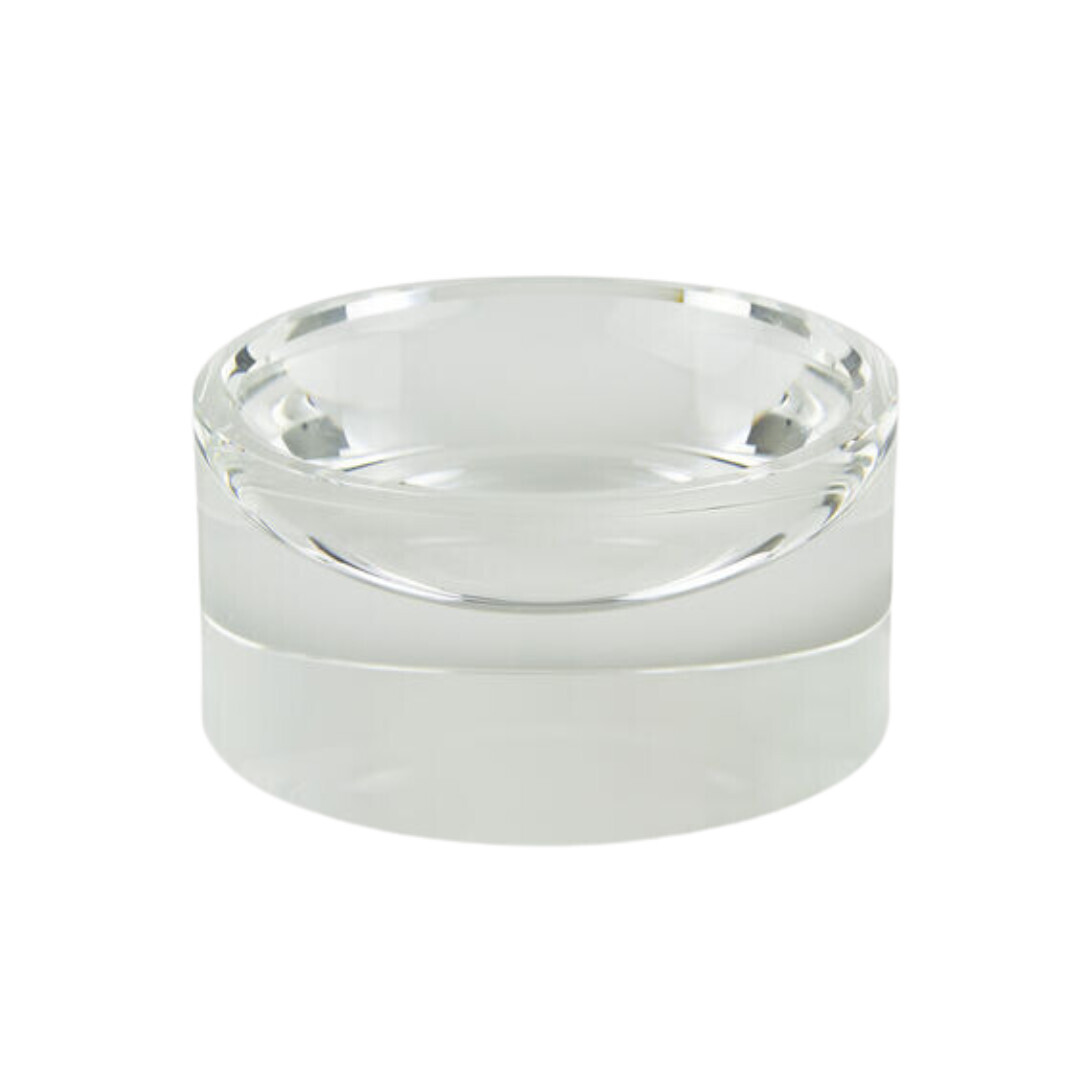 Crystal Round Bowl - Small 6"