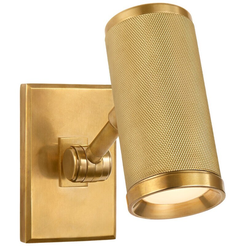 RL 2729NB Barrett Mini Bed Light in Natural Brass