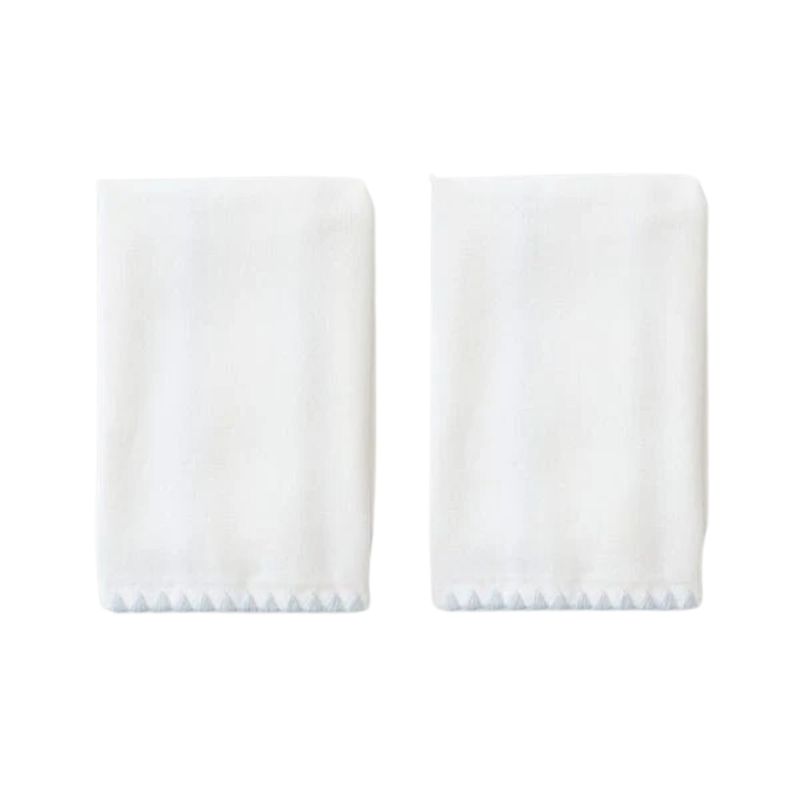 Pair Powder Bath Towel, Fingertip