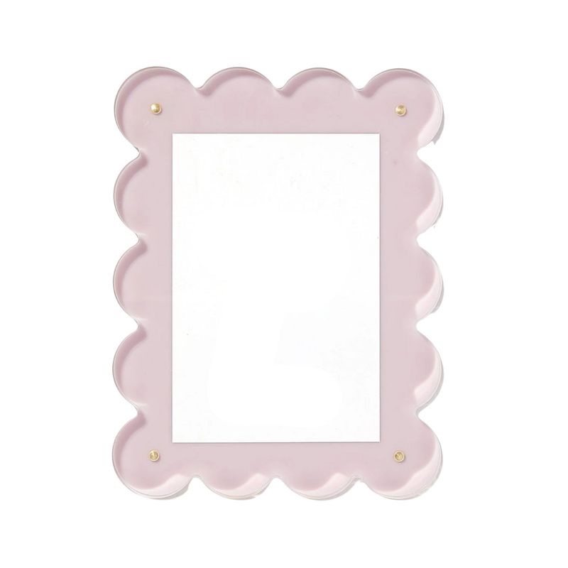 Scallop Acrylic Frame-