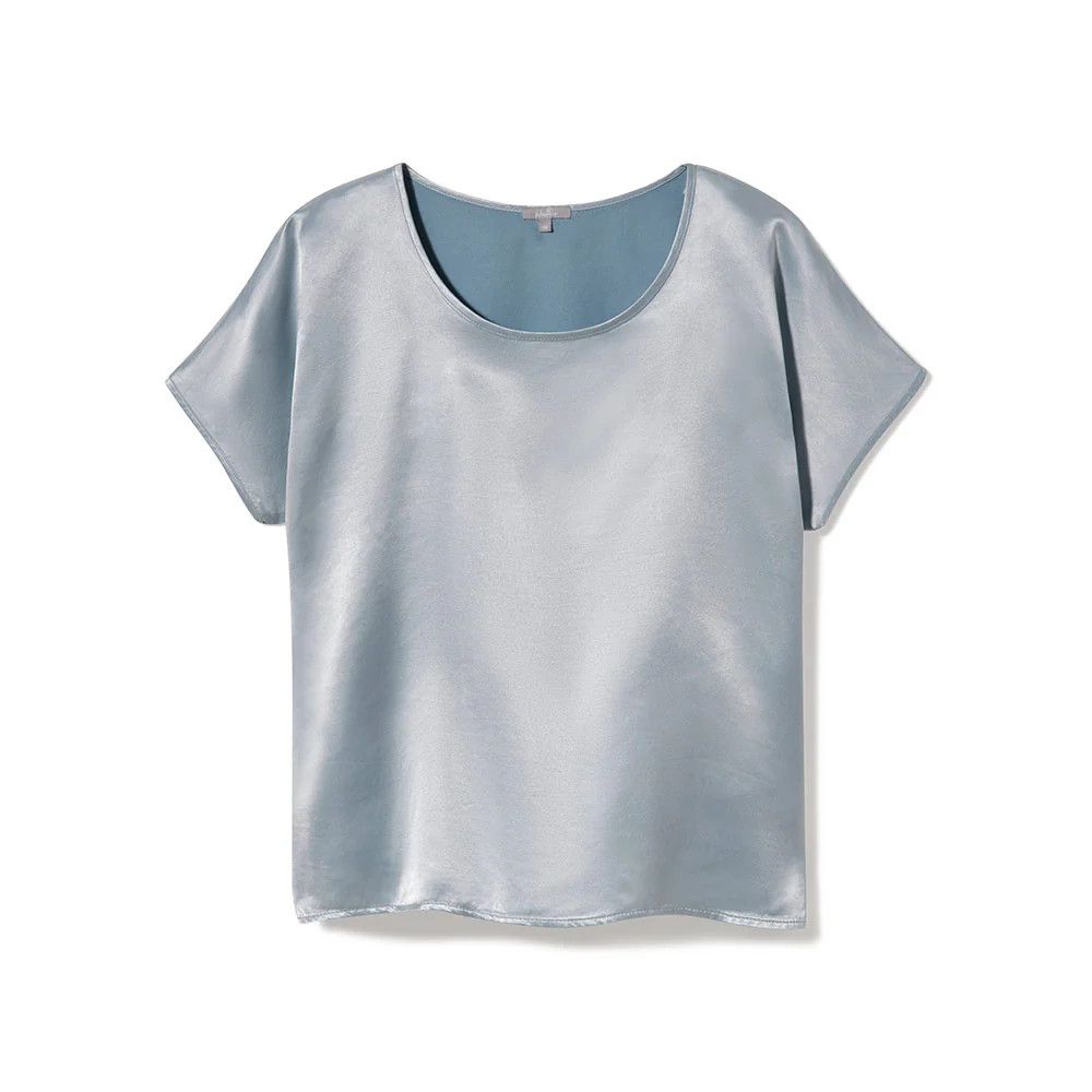Roxxy Tee, Color: Morning Blue, Size: XS