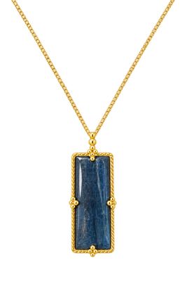Necklace- 18k Lab Pendant 18.54 Cts, 16-18"
