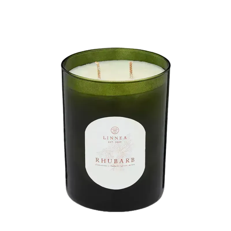 Linnea's Lights Candle - RHUBARB