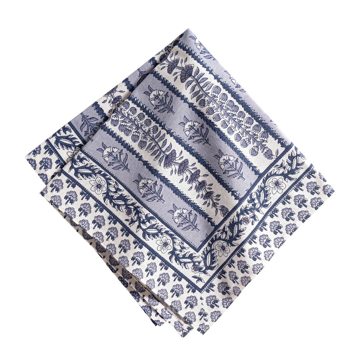 S/6 Napkins-, Pattern: Provence Avignon Blue