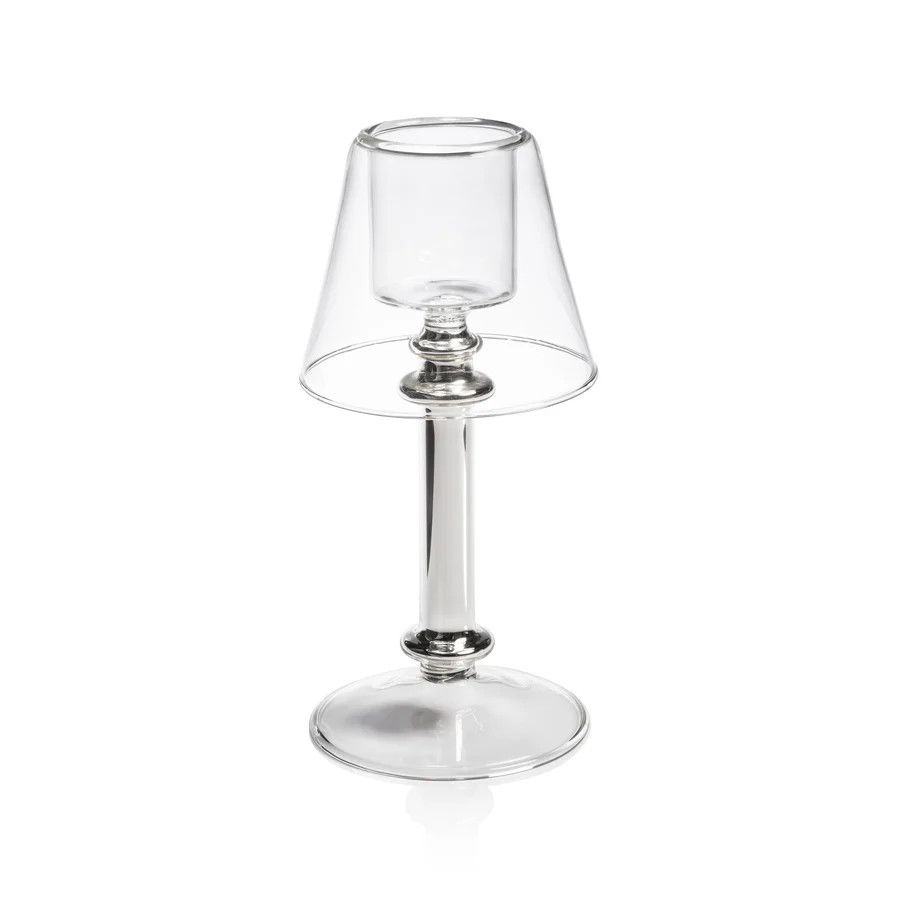 Isola Tealight Lamp- Silver