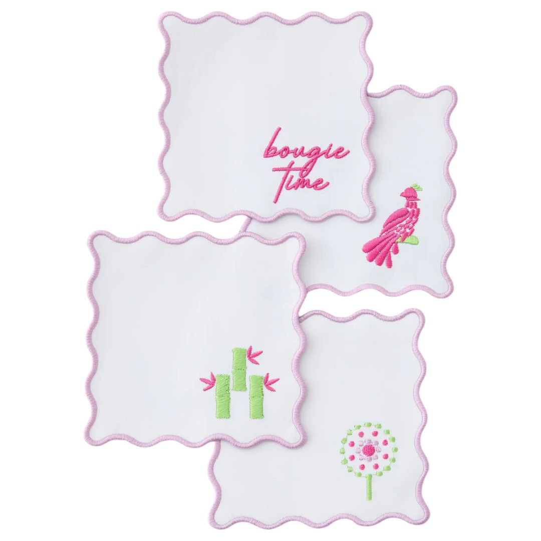 Mahjong Napkins-, Pattern: OG