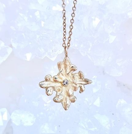 Necklace- 14k Sm Delicate Divine Protection, 16"