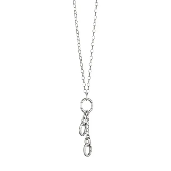Earrings- SS White Sapphire Shield