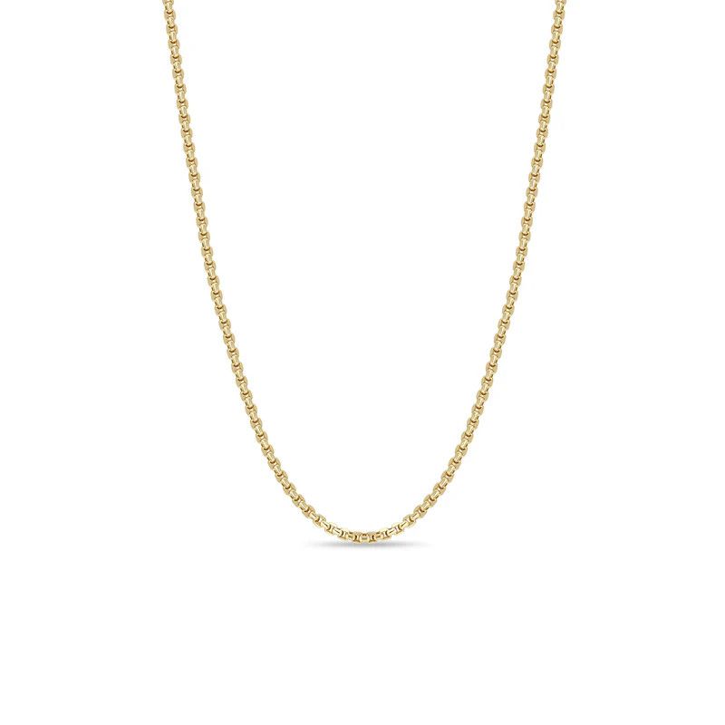 Necklace- 14k Small Box Chain 16-18"