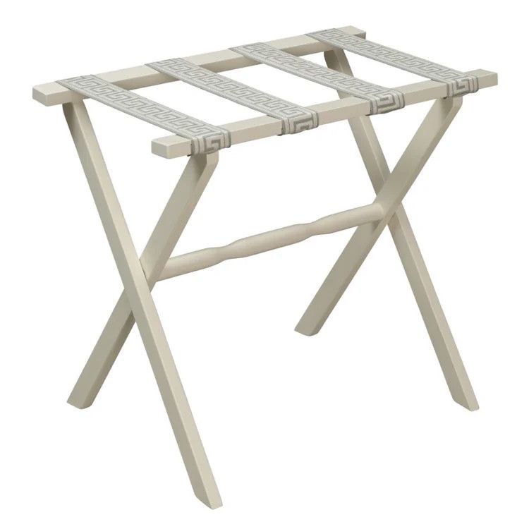 Luggage Rack- Straight-, Color: Ivory, Seafoam Key