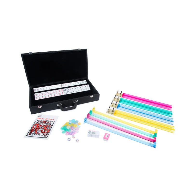 Mahjong Set- Black Rowan