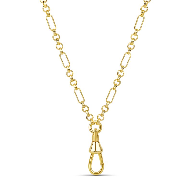 Necklace- FOB  Clasp Link 16"