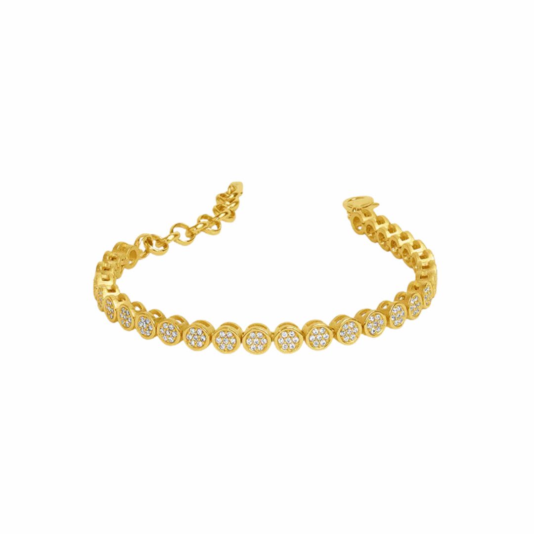 Mirabeau Pave Bracelet - White CZ