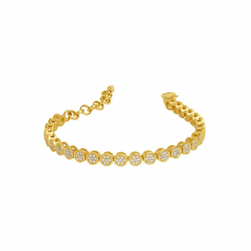 Mirabeau Pave Bracelet - White CZ