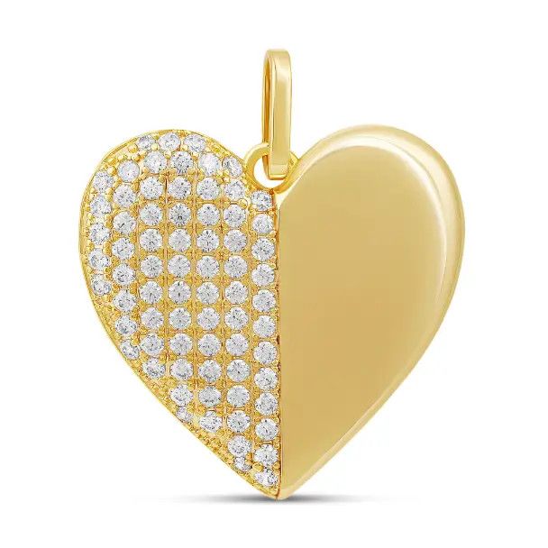 Charm- Half &amp; Heart