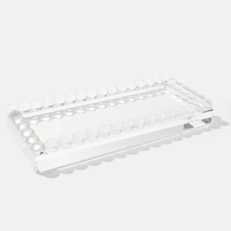 Bubble Lucite Tray- Large