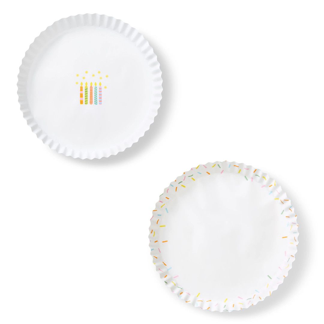 Plate Liners S/40-, Pattern: Celebrate Duo