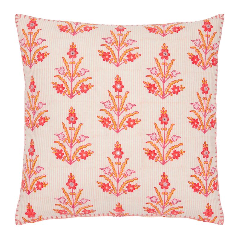 Prish Coral Pillow w. Insert 22x22