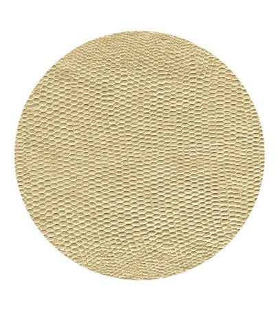 Round Platinum Lizard Coaster S/8
