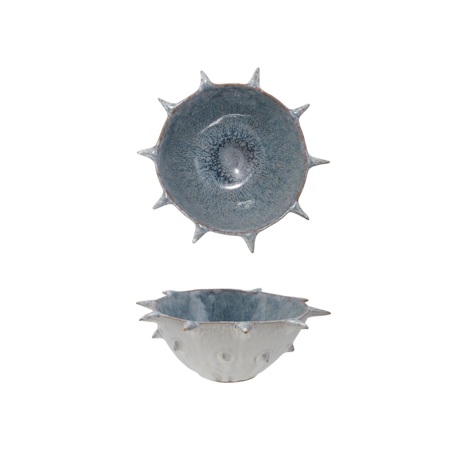 Bowl w. Spikes, Blue