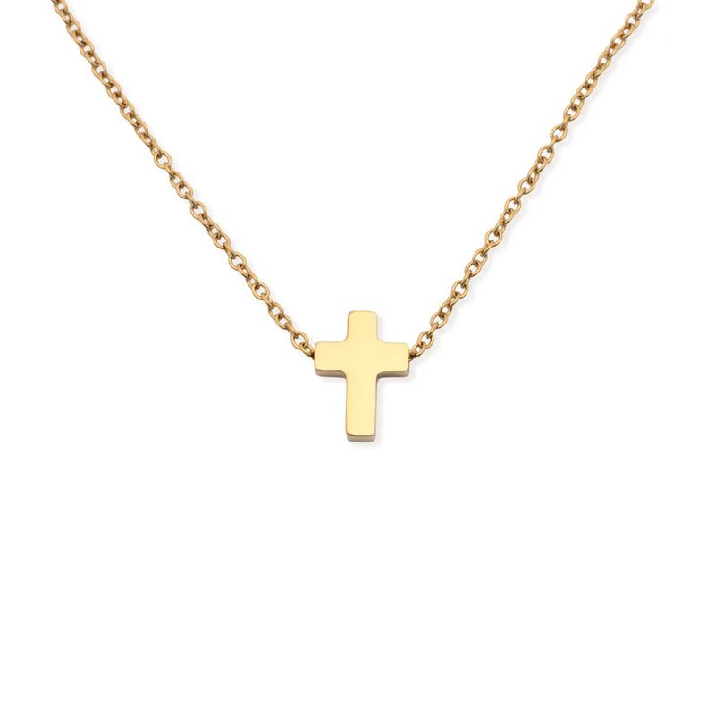 Necklace - Salvation Gld