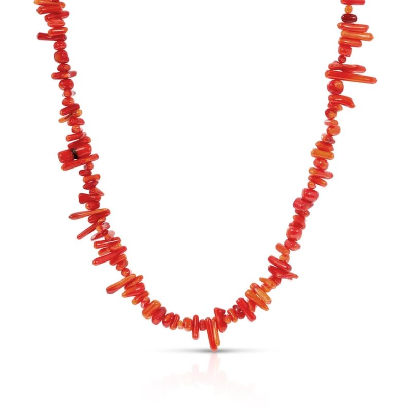 Necklace - Red Coral
