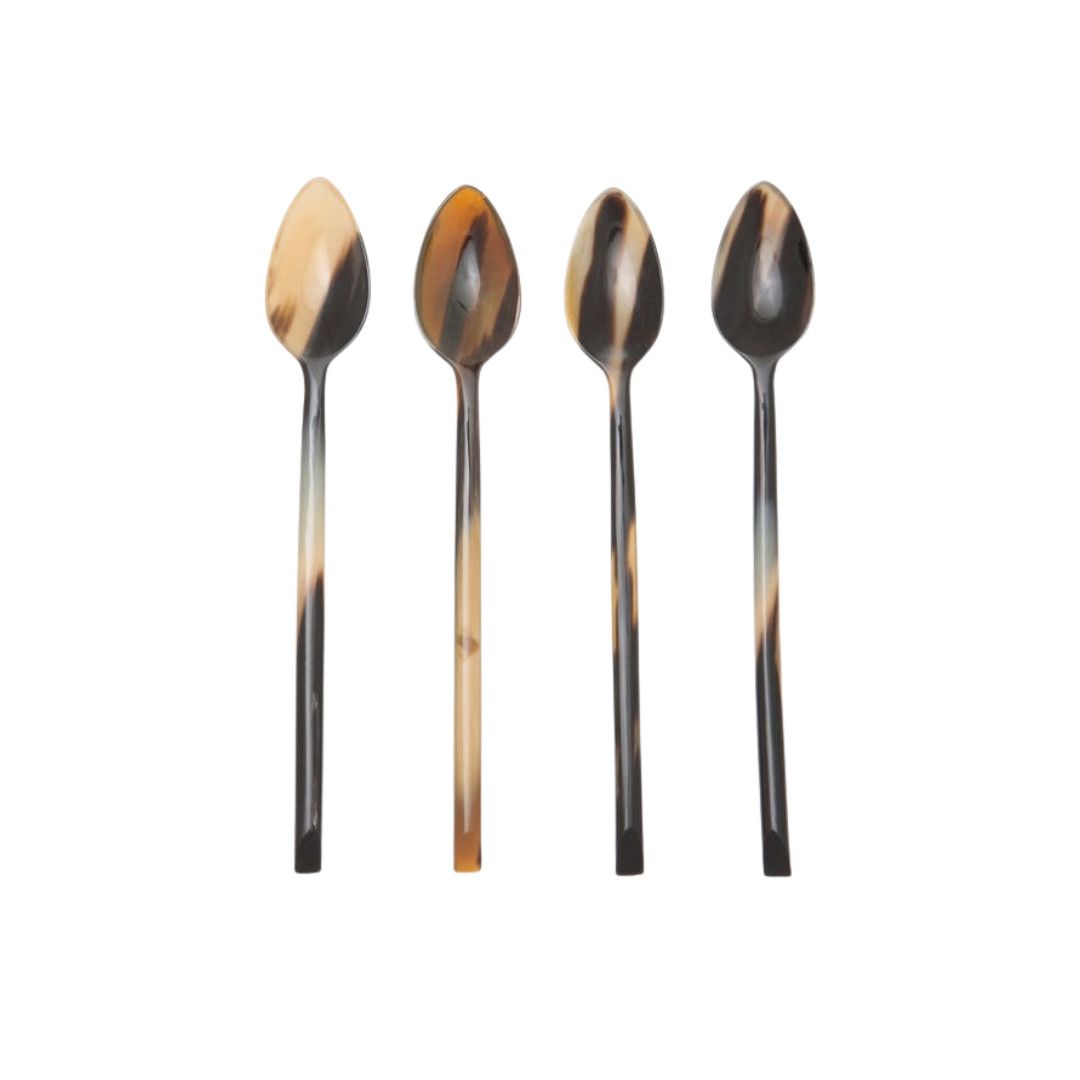 Kaarl Black Horn Cocktail Spoon