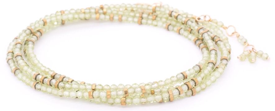14k Wrap- Peridot, Confetti