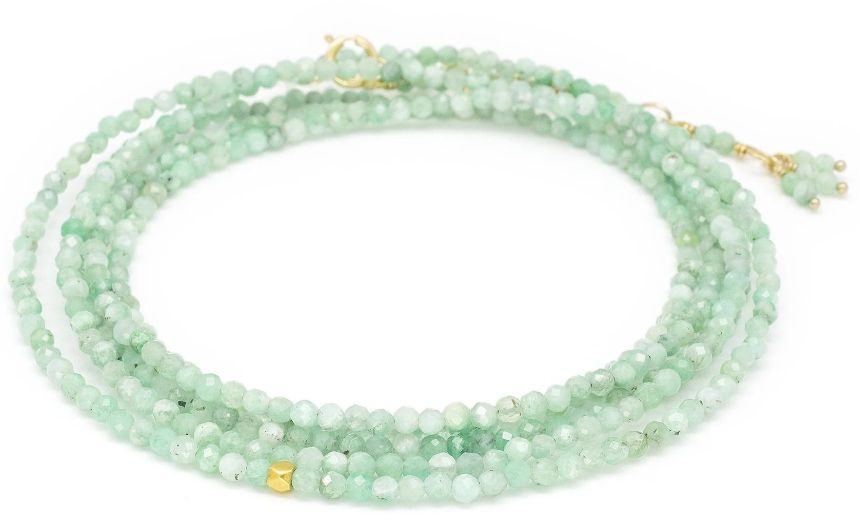 14k Wrap- Emerald