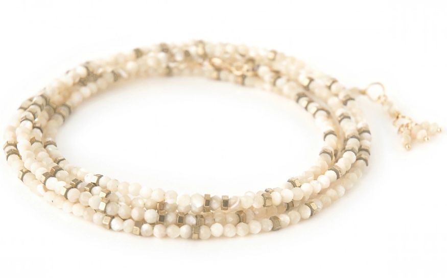 14k Wrap- MOP Confetti