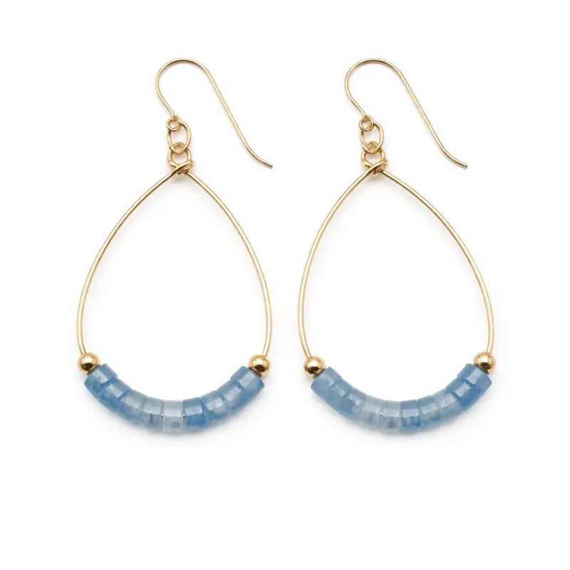 Earring- Heishi Aster