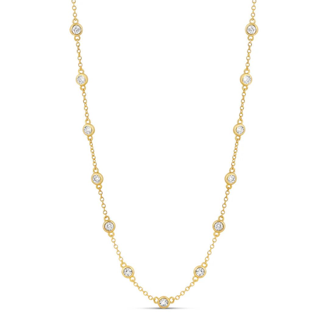 Necklace- Long DBY Clear