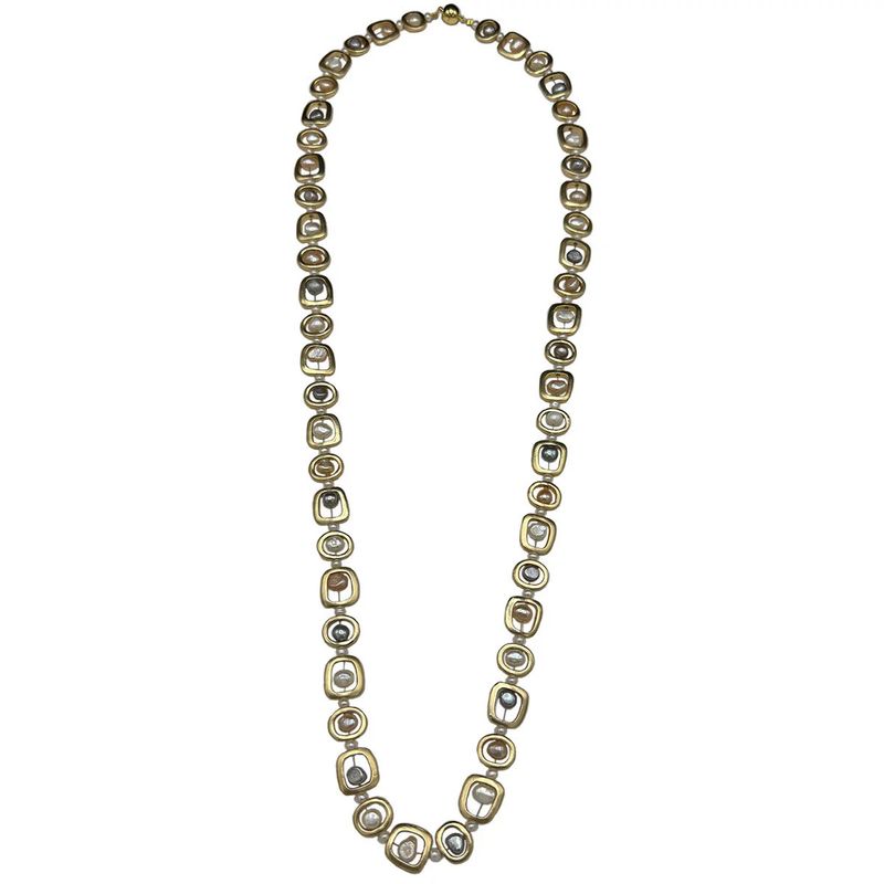 Mod Neck Gold Long 36"
