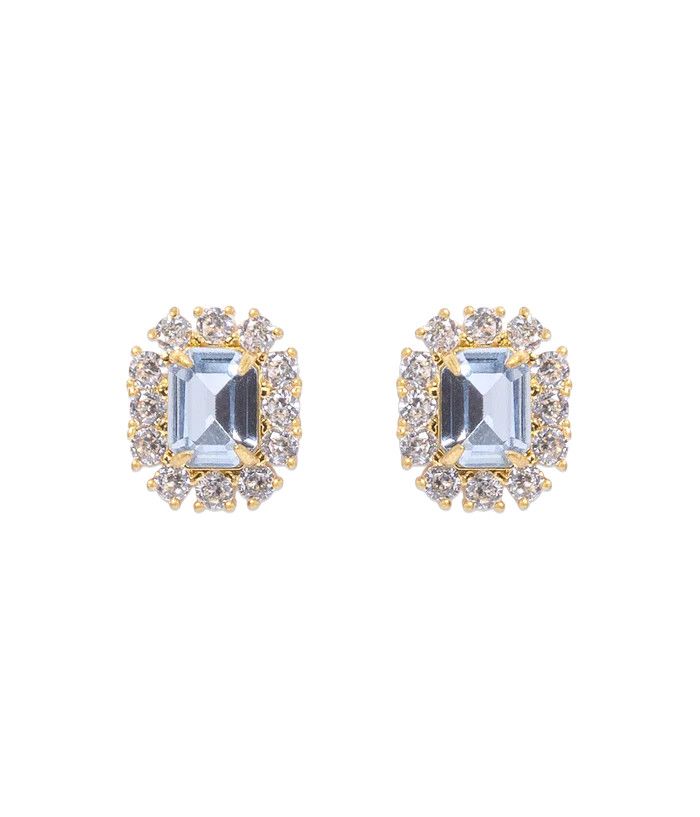 Tati Studs, Lt Sapphire