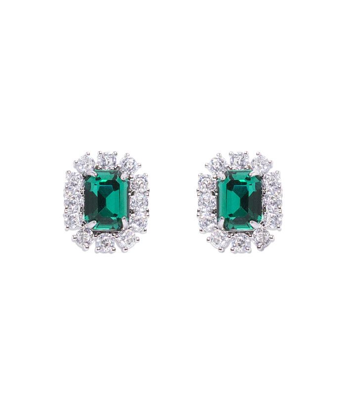 Tati Studs, Emerald