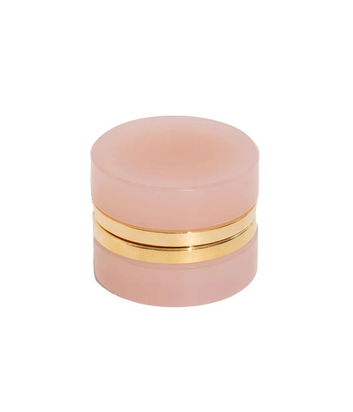 Opaline Glass Box- Pink