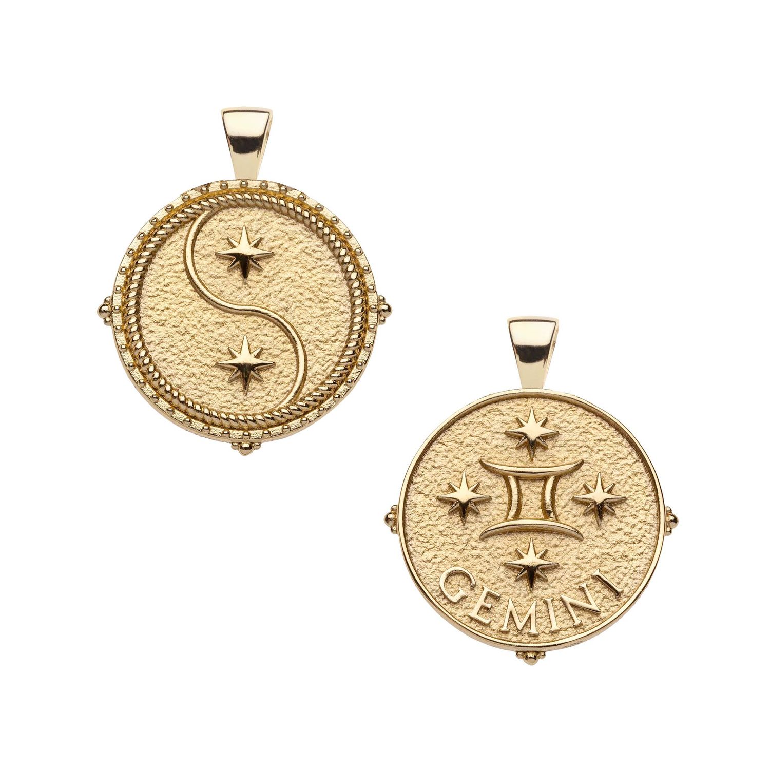 Zodiac Coin, Sm, Rolo-, Pattern: Gemini