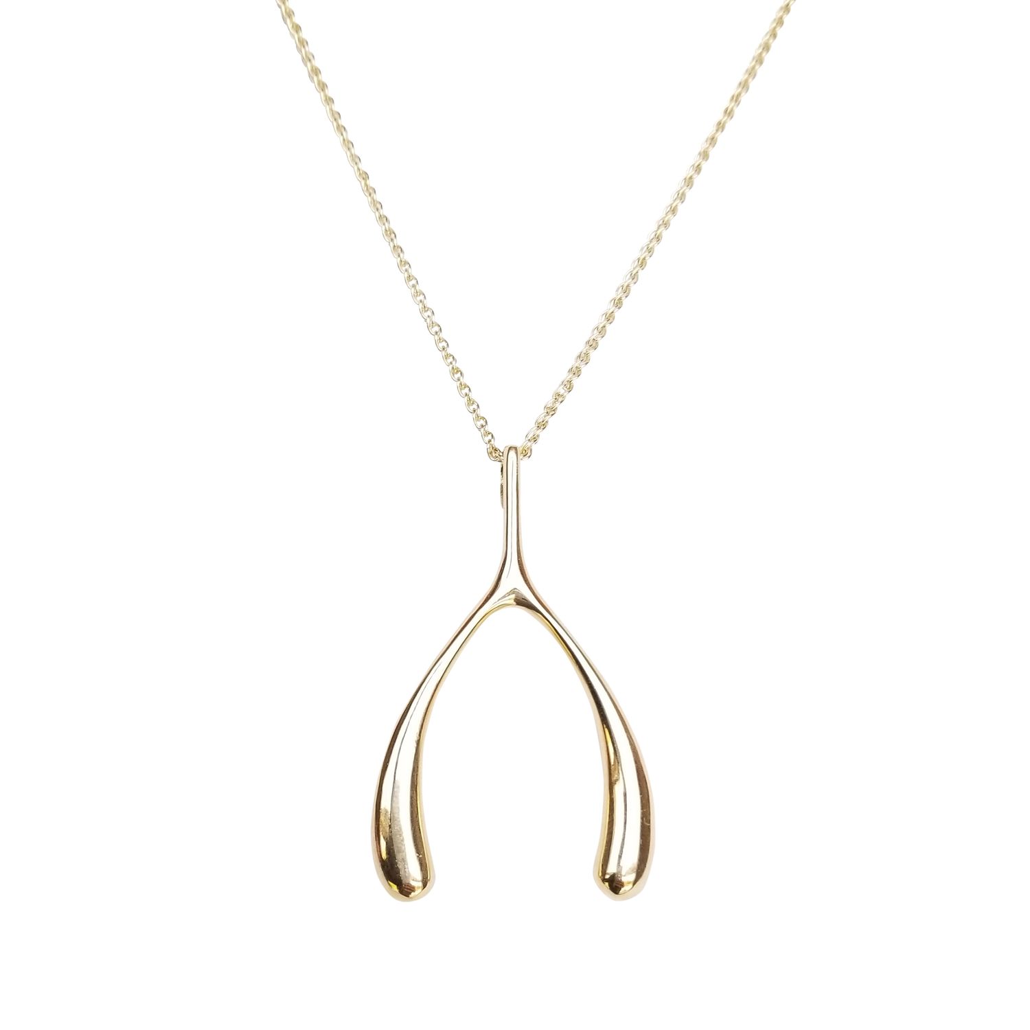 Pendant- Lucky Wishbone