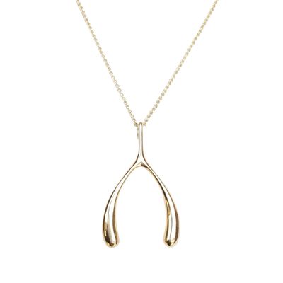 Pendant- Lucky Wishbone