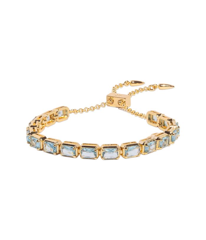 Liza Slider Bracelet in Aqua