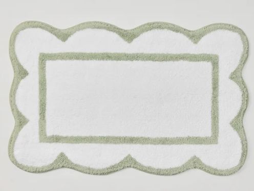 Scallop Bath Rug-
