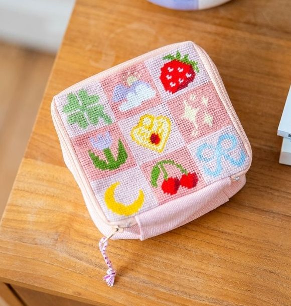 Needlepoint Pouch-