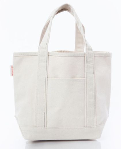 Handy Open Top Tote-, Color: Natural