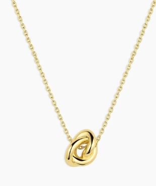 Necklace- Thick link knot