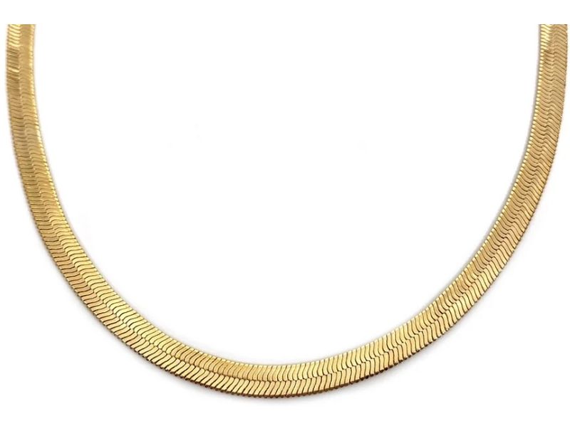 Necklace- Herringbone 5mm