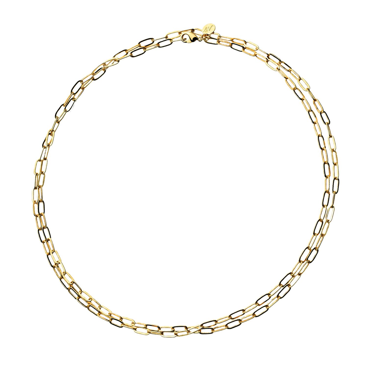 Chain- Double Wrap Drawn Link