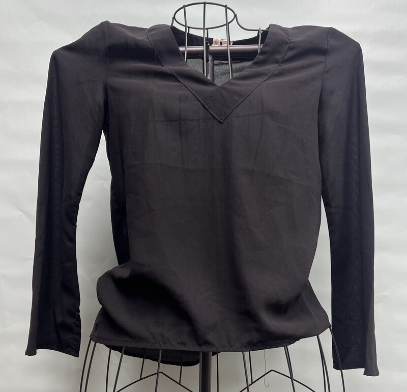 Japna L/S Black Shirt, Small