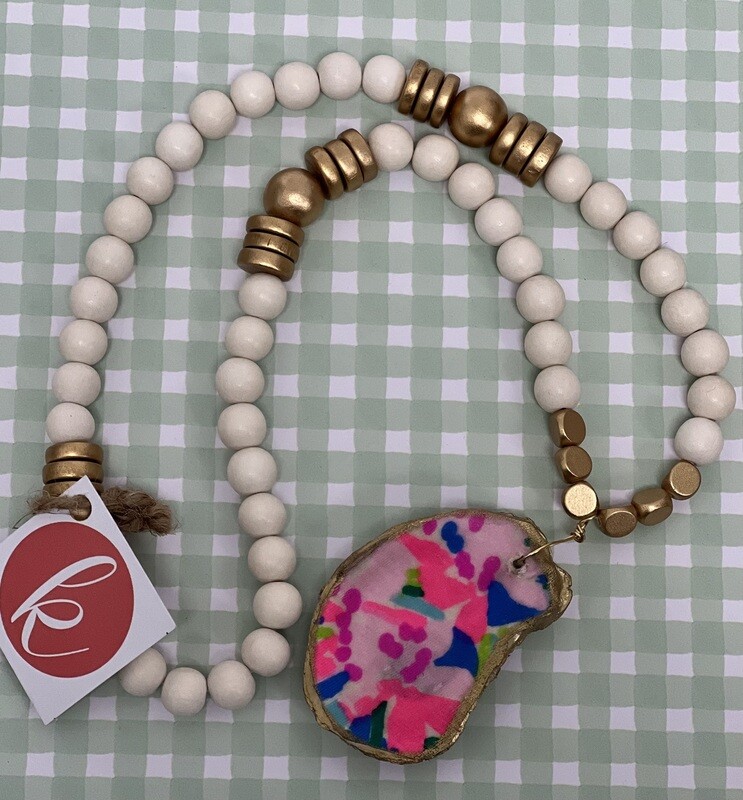 Lilly Pulitzer Oyster Shell Necklace
